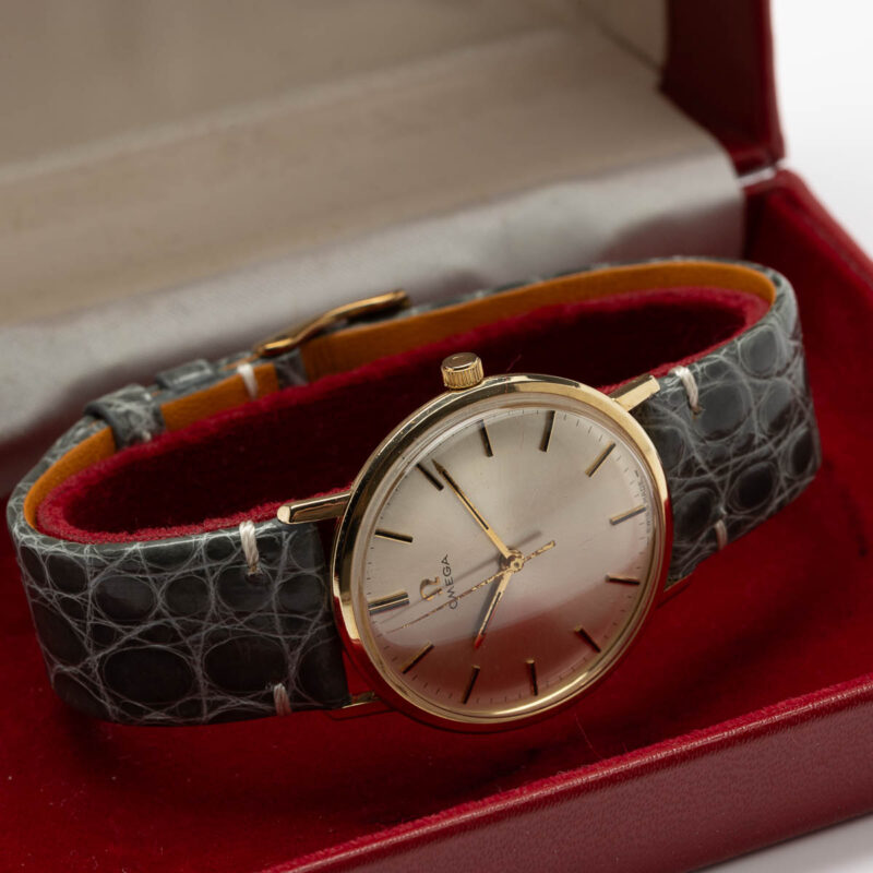 1960s Omega 14k gold - Image 6