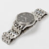 Ladies Omega de Ville Prestige Ref. 566.1050. Automatic movement. Steel case and black dial. Integrated original bracelet.