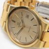 Omega Genève from 1972 Ref. 136.0103. Manual movement Gold plated. Original bracelet.