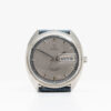 Omega Seamaster Cosmic day/date from 1969 Ref. 166.036. Automatic movement. Steel case. Dial with blue ring.