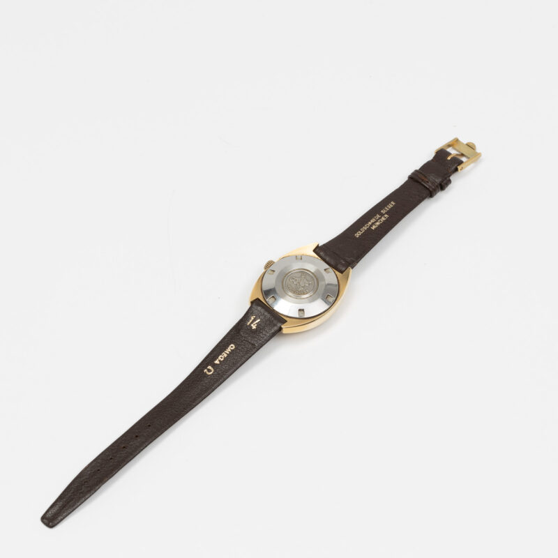 Ladies Omega Seamaster from 1970 Ref. 566 0039. Automatic movement. Goldcap.