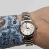 Omega Seamaster Aqua Terra 150m Ref. 2577300. Quartz movement. Steel case and white dial. Original bracelet.