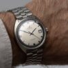 Omega Seamaster Cosmic from 1972 Ref. 166.026. Automatic movement. Dial with blue ring. Original bracelet.
