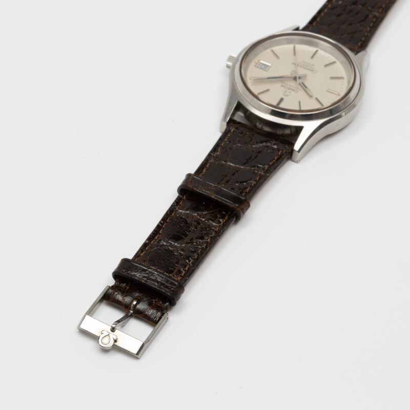 1972 Omega Seamaster Cosmic 2000 date. Automatic movment. Steel case and white dial.