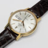 Omega Genève day/date from 1972 Ref. 166.0117. Automatic movement. Gold plated case. White dial.