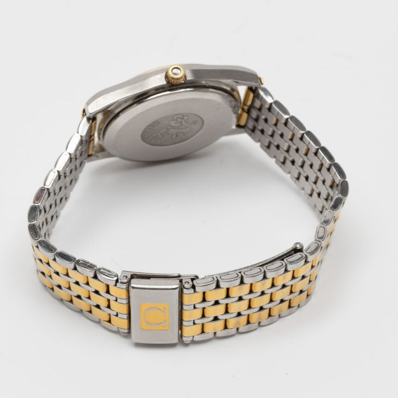 Omega Seamaster from 1979 Ref. 169.0190. Quartz movment. Bicolour case and bracelet.