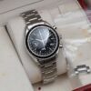 Omega Speedmaster triple calendar Ref. 3520.50. Automatic movement. Back dial and black bezel.