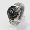 Omega Speedmaster triple calendar Ref. 3520.50. Automatic movement. Back dial and black bezel.