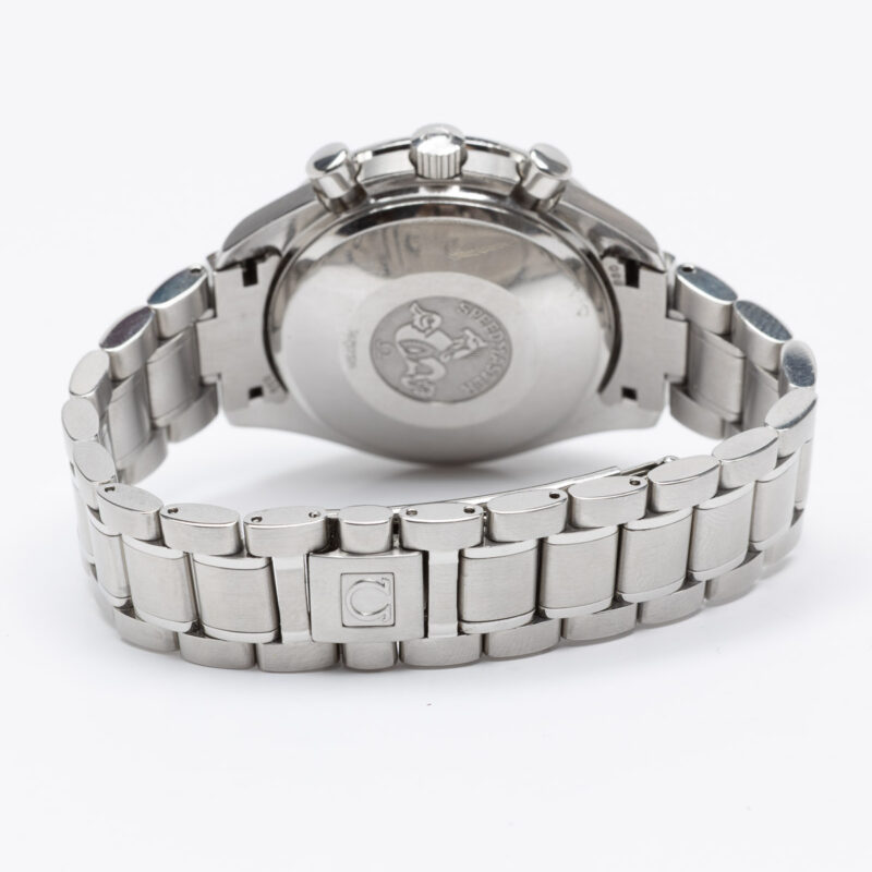 Omega Speedmaster triple calendar Ref. 3520.50. Automatic movement. Back dial and black bezel.