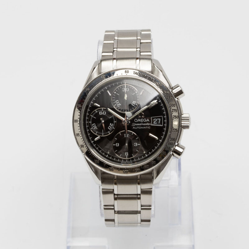 Omega Speedmaster date Ref. 3513.50. Automatic movement. Black dial.
