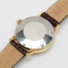Vintage gold plated Omega date Ref. 166.0098. Automatic movement. Dial with ring.