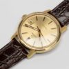 Gold plated Omega Genève Ref. 136.0098. Manual movement.
