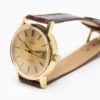 Gold plated Omega Genève Ref. 136.0098. Manual movement.