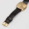 Omega Genève from 1974 Ref. 132.0052. Manual movement. Gold plated square watch.