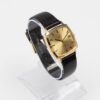 Omega Genève from 1974 Ref. 132.0052. Manual movement. Gold plated square watch.