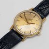 Gold plated Omega Genève from 1970 Ref. 135.070. Manual movment. 35 mm size without crown