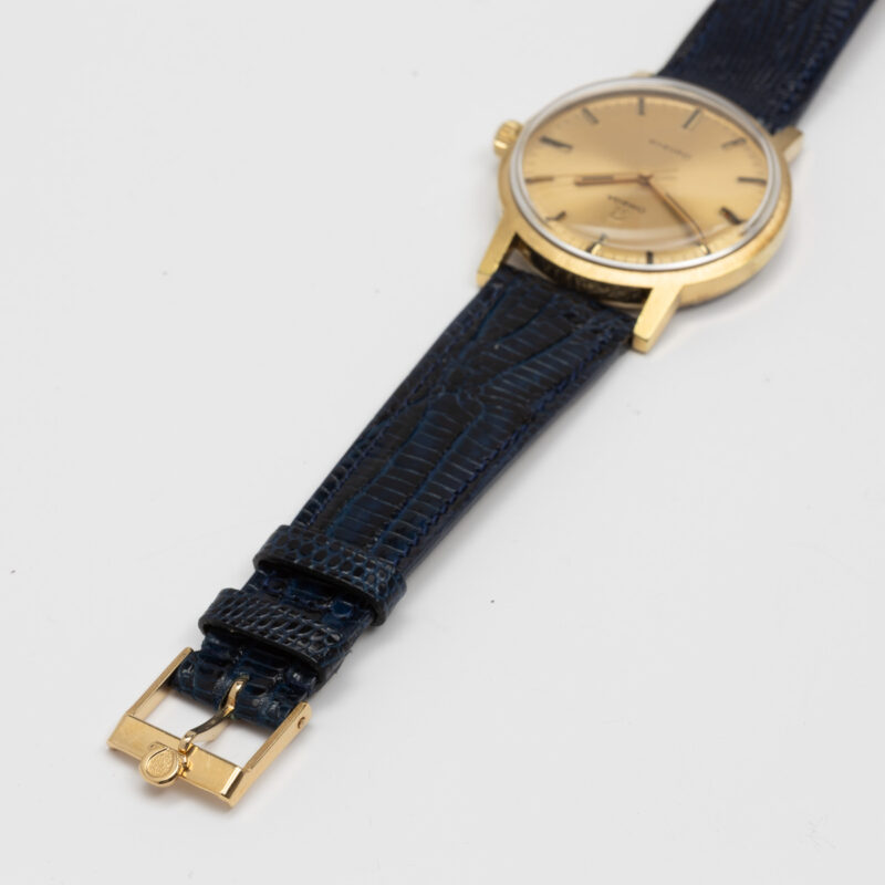 Gold plated Omega Genève from 1970 Ref. 135.070. Manual movment.