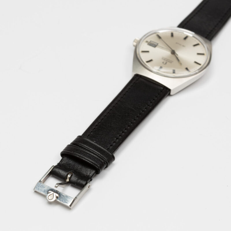 Omega de Ville from 1971 Ref. 166.051. Automatic movement. Monoblock steel case. Unique indexes.
