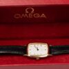 1986 Omega quartz Ref. 595 0099.2 Cal. E03.001. 20 mic gold-plated watch