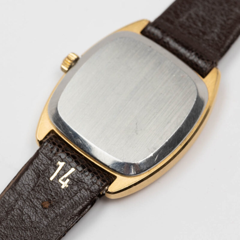 1977 Omega de Ville Cal. 625. Manual movement. 20 mic gold-plated watch. Roman indexes