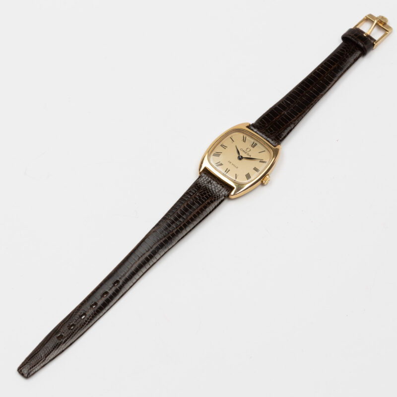 1977 Omega de Ville Cal. 625. Manual movement. 20 mic gold-plated watch. Roman indexes