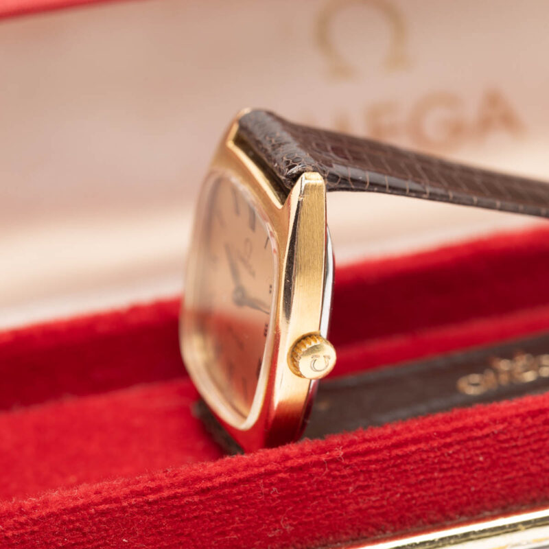 1977 Omega de Ville Cal. 625. Manual movement. 20 mic gold-plated watch. Roman indexes