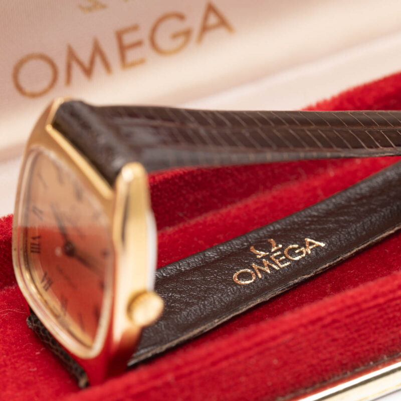 1977 Omega de Ville Cal. 625. Manual movement. 20 mic gold-plated watch. Roman indexes