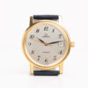 1975 Omega Genève date Cal. 1030 Ref. 136.0104. Manual movement. Gold plated