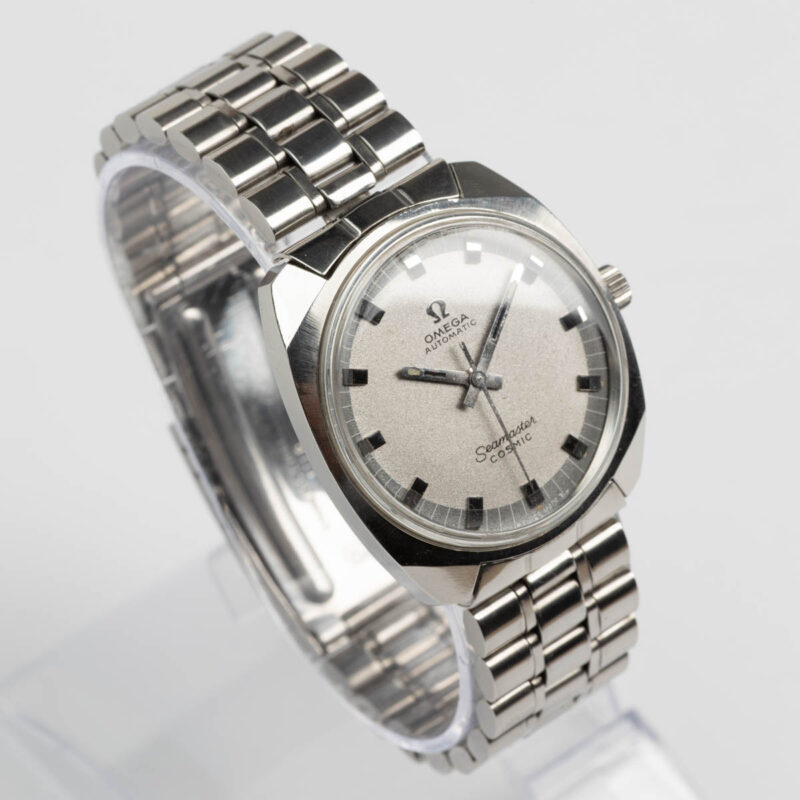 1960s Omega Seamaster Cal. 552. Automatic movement. Sparkle dial 34 mm size without crown