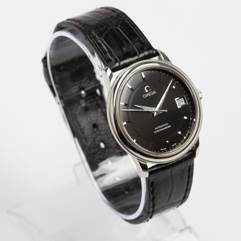2000s Omega de Ville Chronometer date Cal. 1109 Ref. 168.1050. Automatic. Black dial