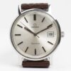1972 Omega Genève date Cal. 1030 Ref. 136.0099. Manual movement, steel case.