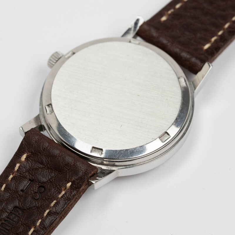 1972 Omega Genève date Cal. 1030 Ref. 136.0099. Manual movement, steel case.