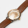 1991 Omega date automatic Cal. 1110 Ref. 1660295/3660895. Gold bezel