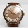 1991 Omega date automatic Cal. 1110 Ref. 1660295/3660895. Gold bezel