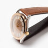 1991 Omega date automatic Cal. 1110 Ref. 1660295/3660895. Gold bezel.