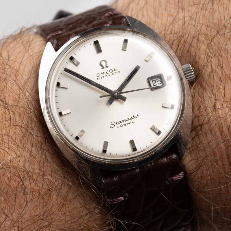 Omega Seamaster Cosmic date Cal. 565 Ref. 166 036 Automatic movement. Steel case.