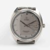 Omega Seamaster Cosmic day/date Cal. 752-1 Ref. 166.036. From 1968. Automatic movement. Dial with blue ring. Steel case. 35 mm size without crown