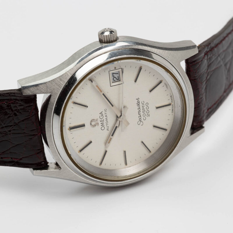 Omega Seamaster Cosmic 2000 date Cal. 1012 Ref. 166.128. Automatic. Steel.