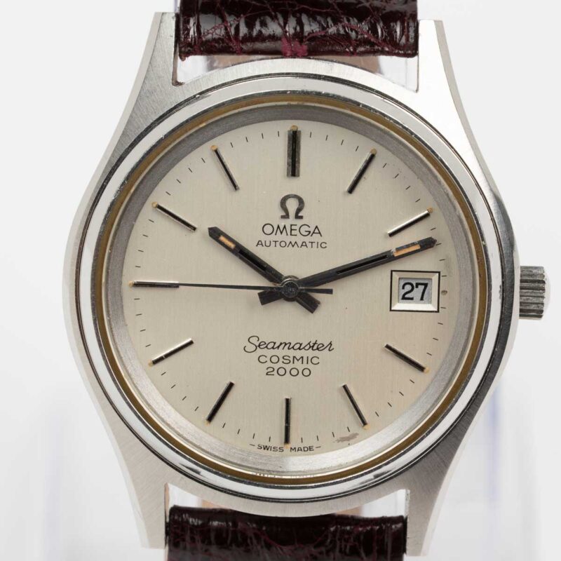 Omega Seamaster Cosmic 2000 date Cal. 1012 Ref. 166.128. Automatic. Steel.
