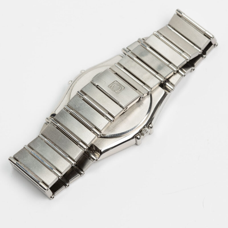 Omega Constellation Manhattan day/date Cal. 1444 Ref. 396.1070/1080. From 1991. Quartz movment. Black dial.