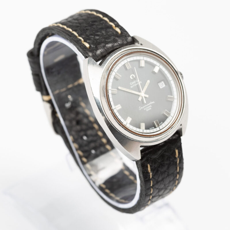 Omega Seamaster Cosmic 2000 Cal. 1012 Ref. 166.128. From 1971. Dark grey dial. Automatic Steel.