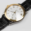 Omega date Cal. 1110 Ref. 166 0295/366 0895. From 1991. Automatic movement. Gold bezel. White dial.