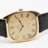 Omega de Ville Cal. 625 Ref. 111.0139. From 1978. Rectangular watch. Manual movment. Gold-plated.