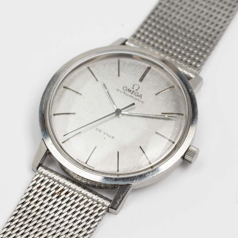 Omega de Ville Cal. 711 Ref. 165 008. From 1968. Linen dial. Automatic movment.