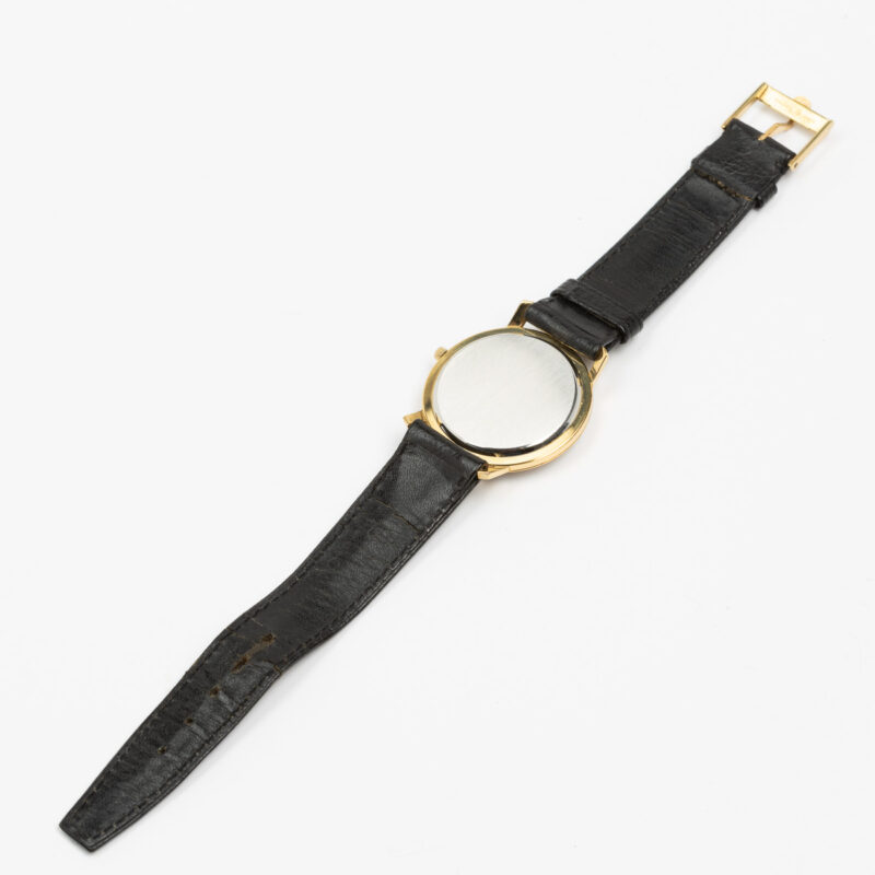 Omega Geneve Ref. 11.0110 Cal. 620. From 1971. Manual movement Gold-plated watch. White dial.