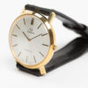 Omega Geneve Ref. 11.0110 Cal. 620. From 1971. Manual movement Gold-plated watch. White dial.