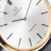 Omega Geneve Ref. 11.0110 Cal. 620. From 1971. Manual movement Gold-plated watch. White dial.