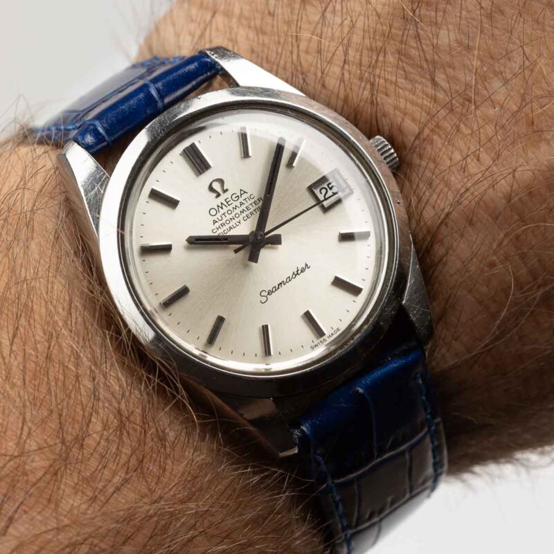 Omega Seamaster Chronometer date Cal. 1011 Ref. 168 0061. From 1973. Automatic. Steel.