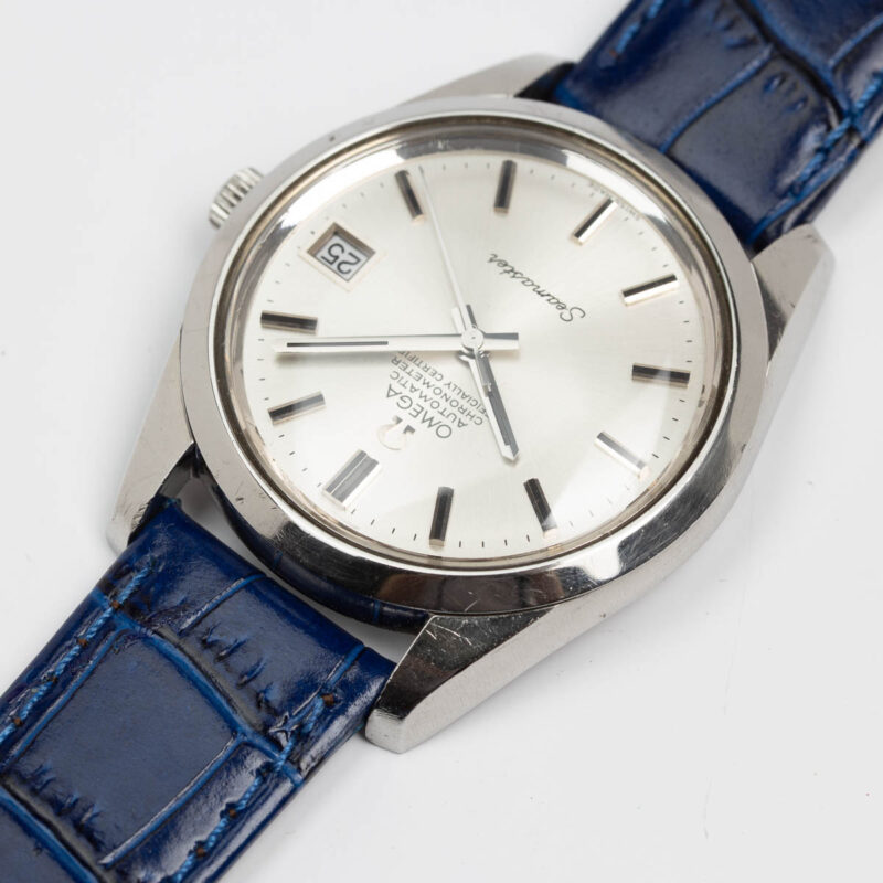 Omega Seamaster Chronometer date Cal. 1011 Ref. 168 0061. From 1973. Automatic. Steel.