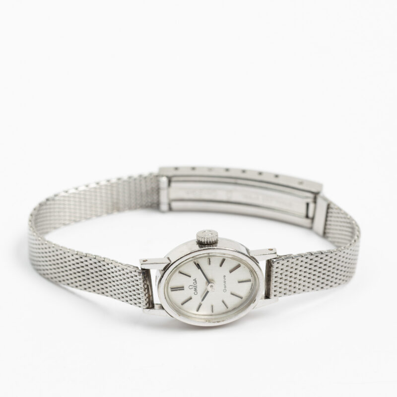 Ladies Omega Genève Cal. 485 Ref. 511.363. From 1972. Manual movement. Steel case.